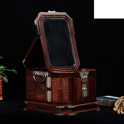 Wodeshijie Jewel Box/Mahogany Wood Caixa de jóias chinesas de madeira/caixa de jóias/presente de casamento