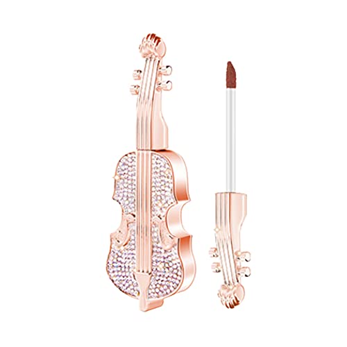 Guolarizi Lipstick Velvet Velvet Violino Vermelho Lipstick Exclusivo Projeto de Violino Pacotes de Lipsim de Lipstick
