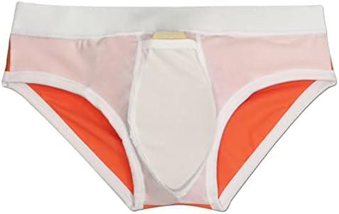 Shorts de suor para homens masculino verão esportes frios de cor rápida bloco de cores fit praia shorts triangle swim compressão de natação