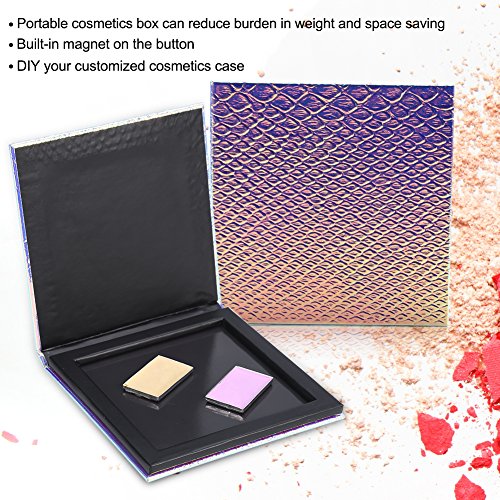 Paleta magnética, mais nova Paleta de cosméticos magnéticos vazio caixa de armazenamento de maquiagem DIY para a sombra de batom de sombra Paleta de maquiagem magnética