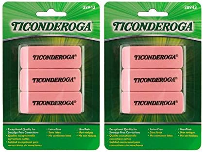 Dixon Ticonderoga - Erases de cravo rosa ticonderoga ,,