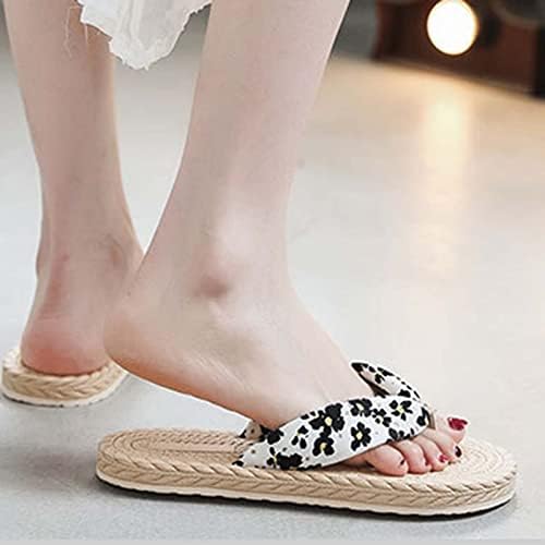 Sapatos femininos de verão Flip Flip Flip Sandals Flips Sandals Flipers de Flipers Imitação de Câamego Soldes Solas