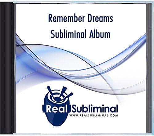 Série metafísica subliminal: Remember Dreams Sublimin Audio CD