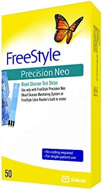 Freestyle Precision Neo Blood Glicose Testes, 50 tiras
