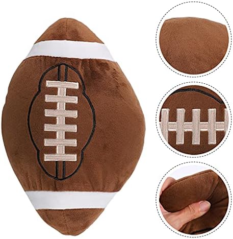 JoJofuny Plush Design Presente Pillows de Cama de Toy Cushion Rugby Baseball travesseiro para futebol Bolas de futebol de salão de futebol