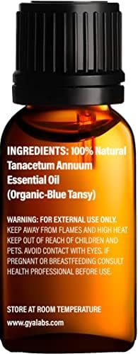 Óleo essencial para a pele orgânica de camomila alemã orgânica para difusores - de óleos essenciais terapêuticos pura