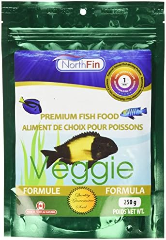 Northfin Food Formula Veggie Fórmula 1mm Pacote 250 gramas