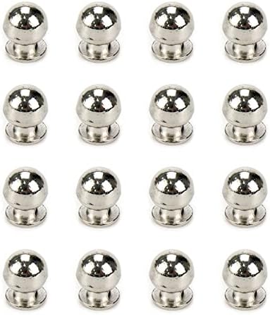 GEESATIS 16 PCS Mini botões de bronze puxar joias de madeira lida