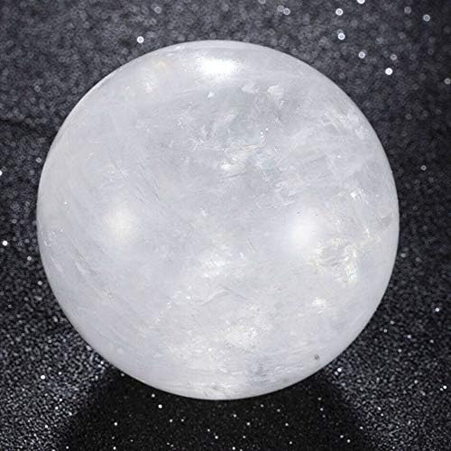 Wixine 1pcs 35-40mm raro raro clara arco-íris natural grande quartzo cristal na cura de bola de pedra