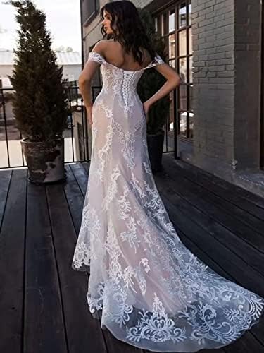 Vestidos de noiva de sereia para a noiva 2022 Long Train Spaghetti Vestidos de noiva para mulheres vestido de noiva
