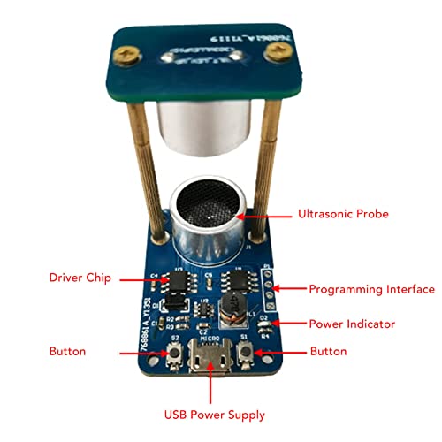 Módulo de suspensão ultrassônica do levitador acústico do controlador de onda permanente Kit de aprendizado de DIY para aluno