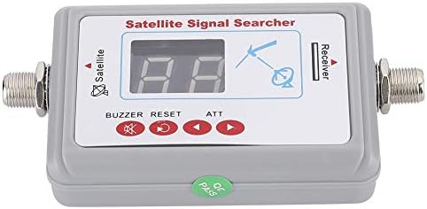 Localizador de satélite, medidor on -line sensível, SF95DL Sensível Satellite Signal Finder com exibição digital, medidor de