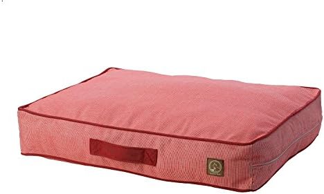 Um para animais de estimação Siesta interna/externa cama de cachorro Cama de animais de estimação, grande, vermelho