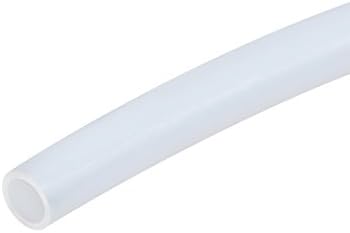 tubulação uxcell ptfe 1mm id x 3mm od x 1m de 3,3 pés de tubo ptfe