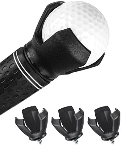 Vibit Golf Ball Retriever Grabber para putters Golf Pick-up Grip Sucker Tool Saver Back para golfistas ， 4 pacote