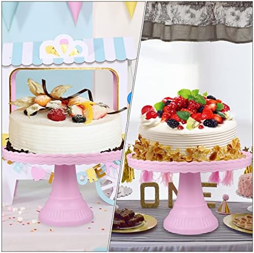 Bolo stand bolo cúpula 2pcs de aniversário festas de casamento bolo exibir prato de festa cupcake stand stand cupcake titular bolo