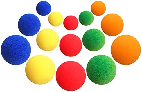 10 peças esponjas bolas de esponja magia esponja bolas combinadas close -up street de rua clássica truques bola de bola infantil cenário adereços mágicos para acessórios profissionais - azul s