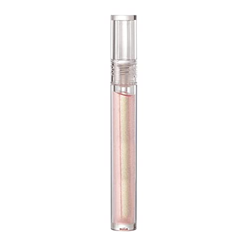 Vefsu Lip Gloss hidratante e brilhante stick Longa Longa fornece brilho de cor máxima na maquiagem escura para meninas