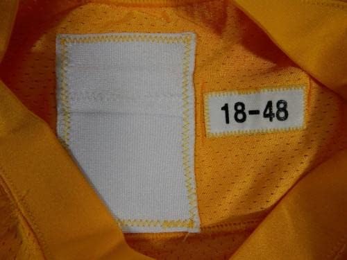 2018 Pittsburgh Steelers #50 Jogo emitiu Jersey de futebol amarelo 843 - Jerseys não assinados da NFL usada