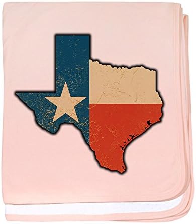 Royal Lion Baby Blanket Bandeira Texas em forma