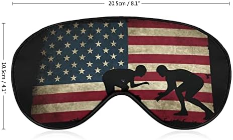 USA Flag Wrestling-1 máscara de olho de sono