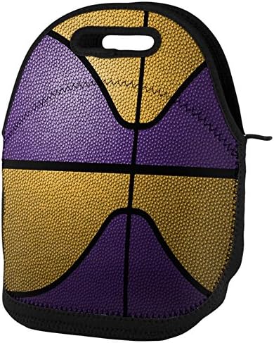 Old Glory Championship Basketball Roxo e Gold Tote Bag Multi Standard One Tamanho