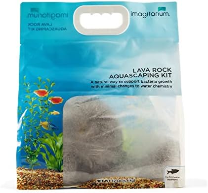 Imagitarium Aquatic Lava Rock Kit, 12 libras.
