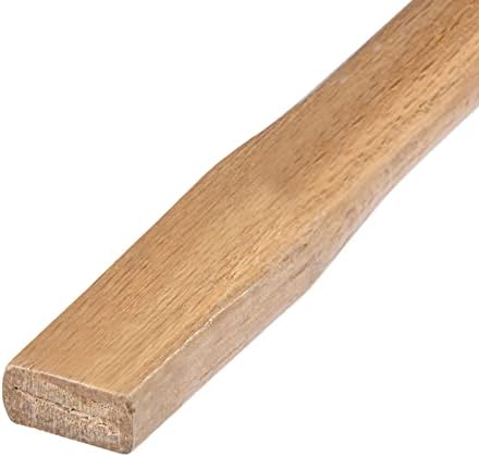 Uxcell 14 polegada Mança de substituição de madeira, alça substituível para machado martelo quadrado de carvalho de carvalho