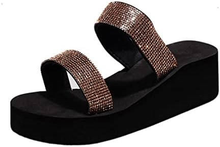 Sandálias para mulheres chinelos de plataforma com arco suporta slip slip slipper shuner slides slides de praia sapatos