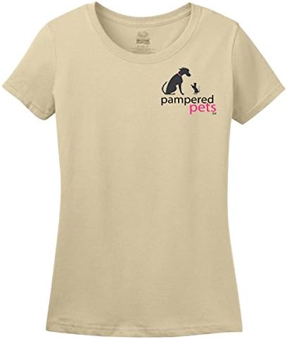 Pampered Pets Paws Edition Decisões más femininas de 5 oz fazem ótimas histórias de camiseta HD, pequena, natural