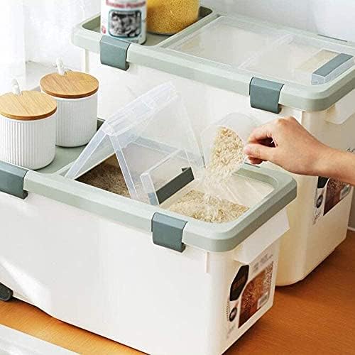 Contêiner de armazenamento de alimentos Caixa de arroz de caixa de armazenamento Cozinha de cozinha selada Rice Caixa de Armazenamento