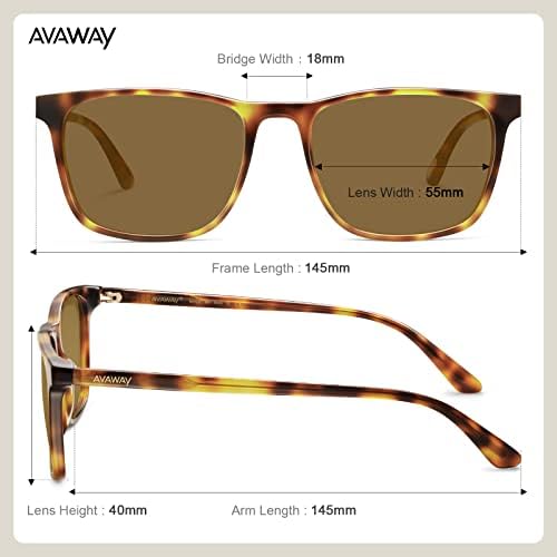 Avaway Acetato Azul Luz de óculos de bloqueio para homens Filtro de jogo de computador Proteção UV Anti -Eyestrain