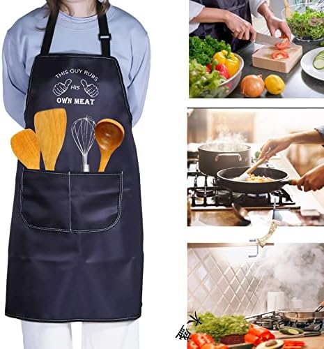 PXTIDY Funny Kitchen Aventn BBQ Grelilling Gift Esse cara esfrega seu próprio churrasco de carne de churrasco de carne de porco