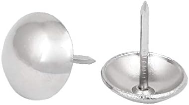 X-dree 16mm dia redonda redonda renovação de tacha de unhas decorativas de unhas 35pcs (16 mm de diámetro Cabeza Redonda Chincheta