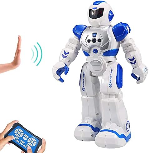 Sikaye Remote Control Robot para crianças, robô programável inteligente com brinquedos de controlador infravermelho, dança,
