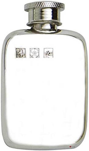 Design simples de frasco de quadril pequeno com parafuso de toque de topo 1,5 oz ótimo presente pessoal