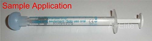 Baxa Exactamed Oral Liquid Medication Seringa 0,5cc/0,5ml 100/PK Clear Medicine Ditenser com Cap Exacta-Med Baxter Comar Latex livre
