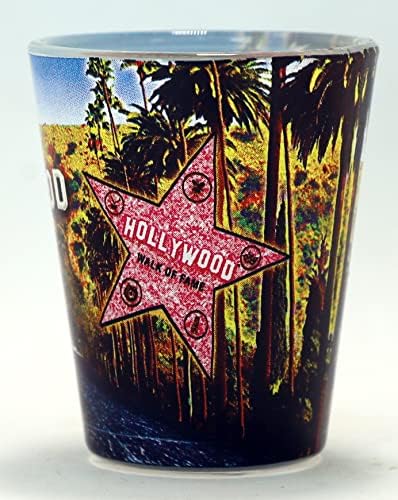Hollywood California Walk of Fame Palms Shot Glass