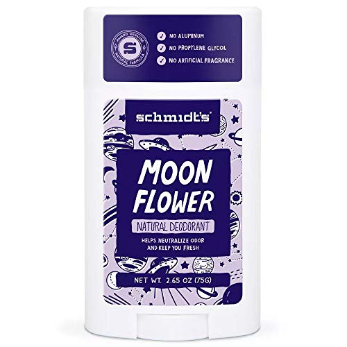 Schmidt's Moon Flower Aluminium Natural Deodorant Stick 2,65 oz