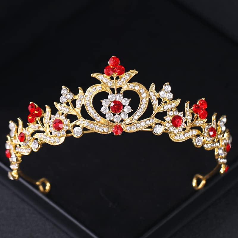 Hair Jewelry Crown Tiaras for Women Barroco Crystal Rhinestone Princesa Coroa Tiara Diadema para Mulheres Bride Wedding Hair