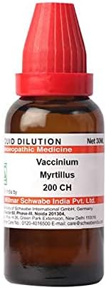 Dr. Willmar Schwabe Índia Vaccinium Myrtillus Diluição 200 CH