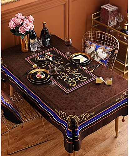 Toleta de mesa Uxzdx American Toleta de mesa Americana Mesa de café de estilo europeia Talha de mesa reta retronomal retronominal