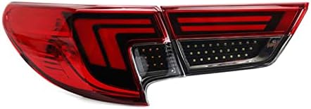 Para Toyota Mark X 2013-2018 2019, Carptah, estilando luzes traseiras da luz traseira DRL + sinal de giro + reverso + LED