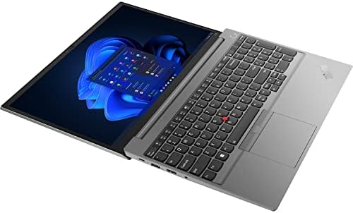 Lenovo ThinkPad E15 Gen 4 15,6 FHD 8-CORE Laptop de negócios, teclado retroiluminado, Webcam FHD, Wi-Fi 6, Lifestação da bateria de 12 horas, Win 11 Pro