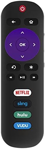 RC280 Replace IR Remote fit for TCL ROKU TV 28S305 32S3800 32S3850 50UP130 55C803 55US5800 65C803 65S401 65S403 65S405 65US5800 75C803 40FS3800 40FS3700 40FS3750 40FS3850 40FS4610R 40S303 40S305