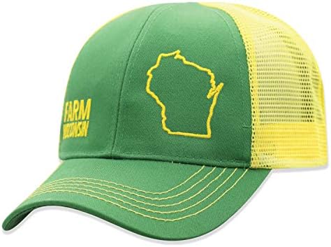 John Deere Toddler Farm State Pride State Descreva o chapéu de malha de crianças jovens