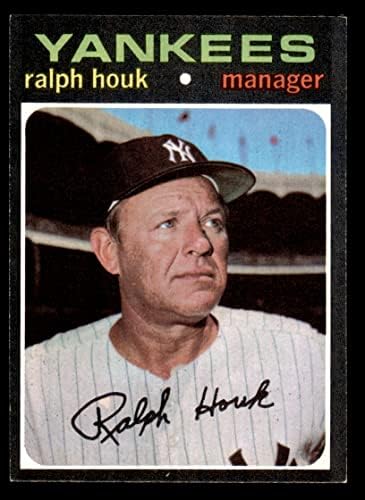 1971 Topps # 146 Ralph Houk New York Yankees NM Yankees