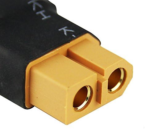 Oliyin 3pcs compatível com TRX masculino para XT60 Conector feminino RC Adaptador de carregador sem fio LIPO