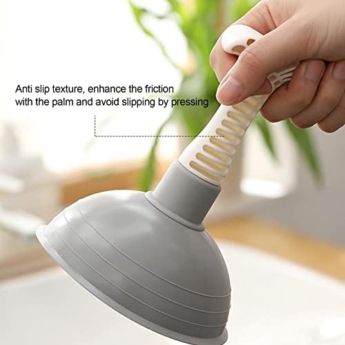 Brush e suporte do vaso sanitário, êmbolo de vaso sanitário com suporte | Escova de vaso sanitário cinza/verde, escova