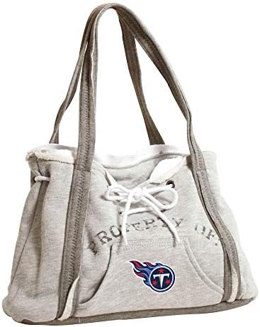 Littlearth Womens NFL Tennessee Titans Hoodie Purse, Gray, 9,5 ”x 15,5” x 4 ”
